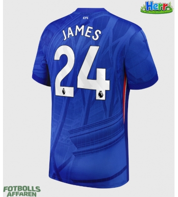 Chelsea Reece James #24 Hemmatröja 2025-26 Kortärmad